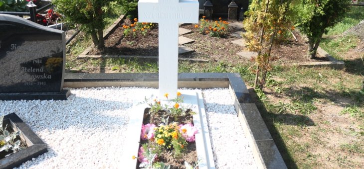 Grób żołnierza AK Konstantego Szlachtowicza w Szumsku
