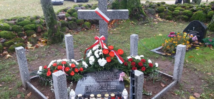 Zbiorowy grób żołnierzy AK oddziału Komara w Sangieliszkach