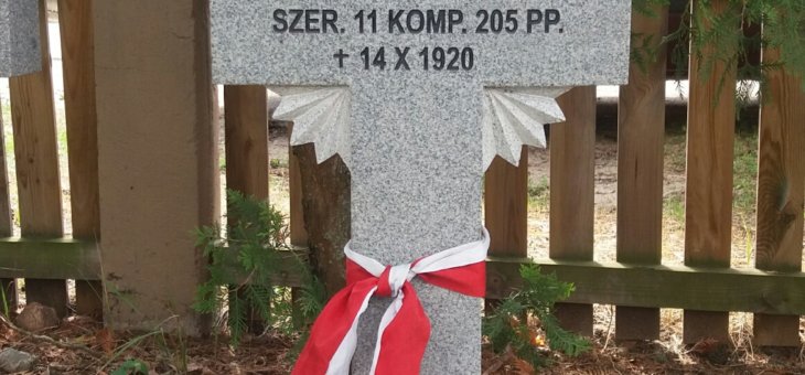 Grób żołnierza WP Tadeusza Stańczaka w Oranach