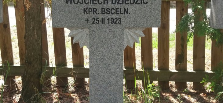 Grób żołnierza WP Wojciecha Dziedzica