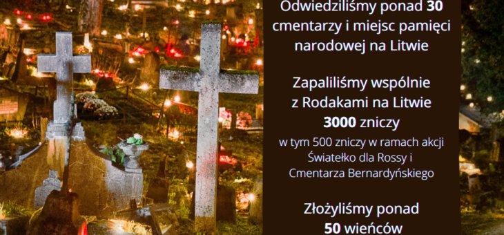 Polscy dyplomaci odwiedzili cmentarze i miejsca pamięci na Litwie
